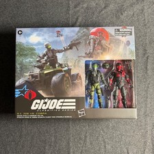 GI Joe Classified 218 Snake Eyes Varmint ATV vs Stealth Viper Trubble Bubble
