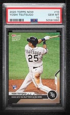 2020 Topps Now /1199 Yoshi Tsutsugo #10 PSA 10 GEM MT 0l2