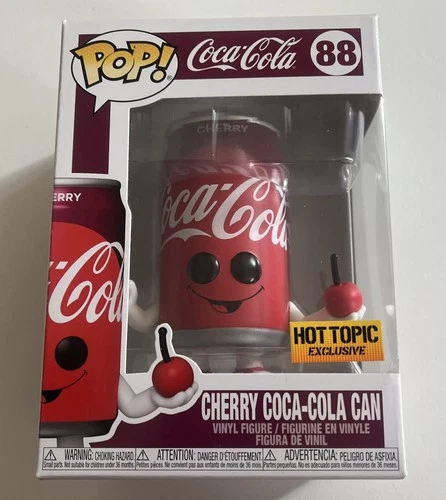 Funko Pop! Vinyl Ad Icons Cherry Coca-Cola Can Hot Topic Exclusive #88