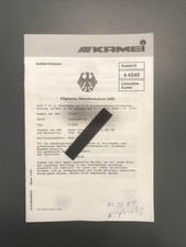 Kamei 35194 Opel Kadett D Dokumente Frontspoiler Limousine Caravan 44246 Spoiler