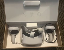 Meta Oculus Quest 2 VR Headset 128GB Controllers, Accessories, Charger