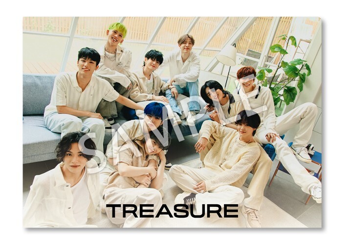 TREASURE x LAWSON JAPAN 2025 Limited Original Clear File Complete
