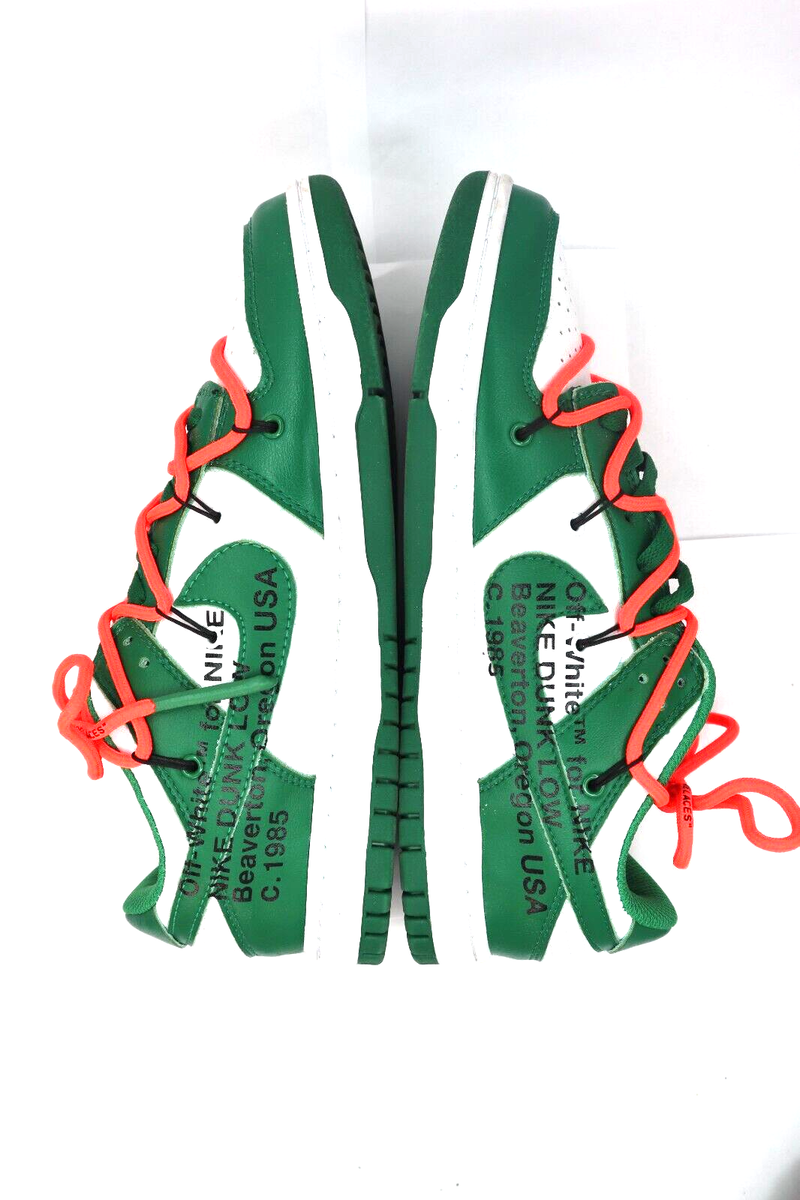 Size 9 - Nike Dunk Low x OFF-WHITE Pine Green 2019 | eBay