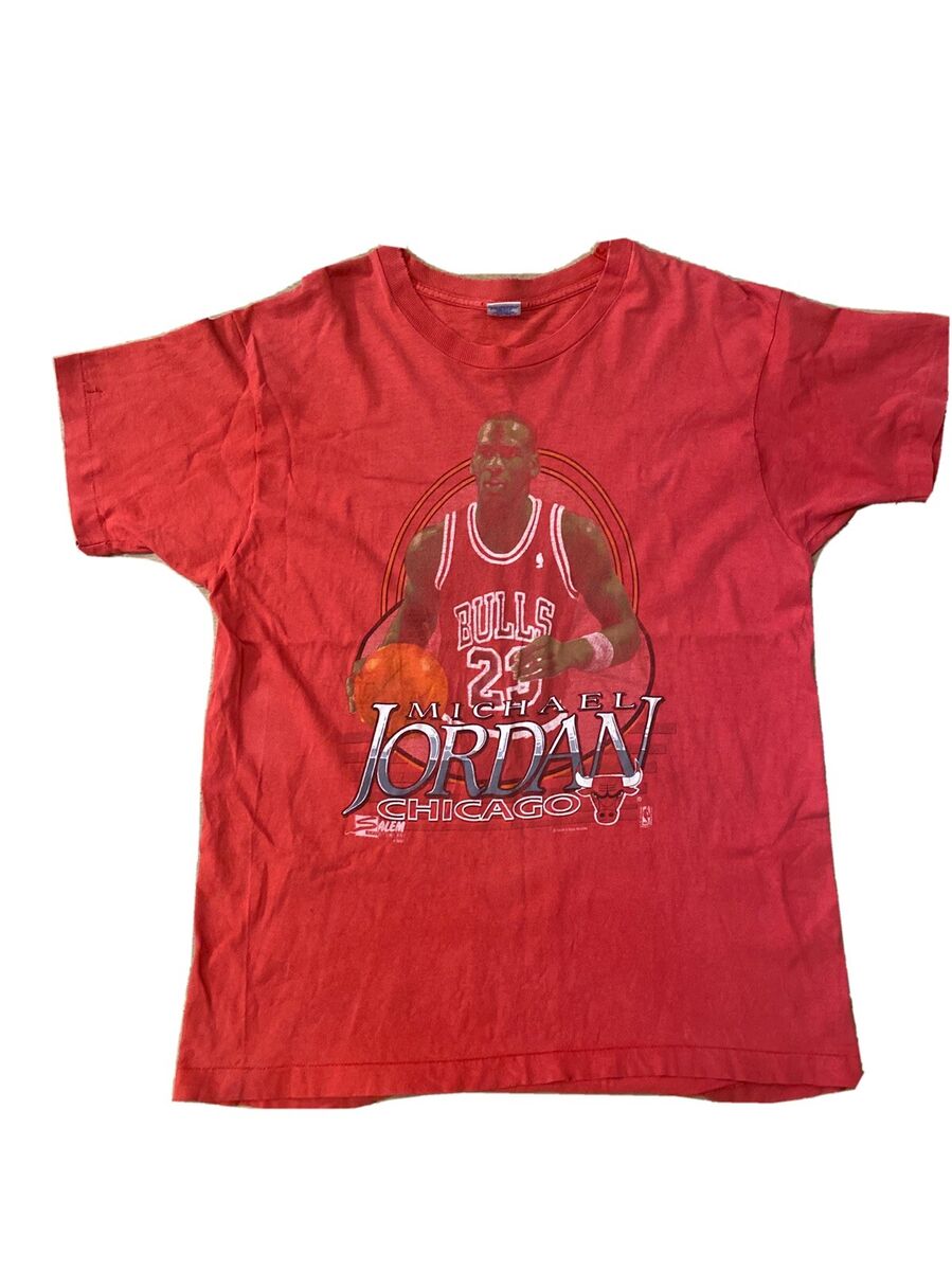 Vintage 90s Salem Sportswear Michael Jordan Chicago Bulls XL T