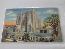 1960's Postcard Yale University Sterling Memorial Library New Haven CT