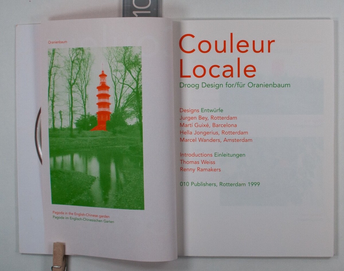 Droog Design - Coloeur Locale: For Oranienbaum by Ramakers, Renny 