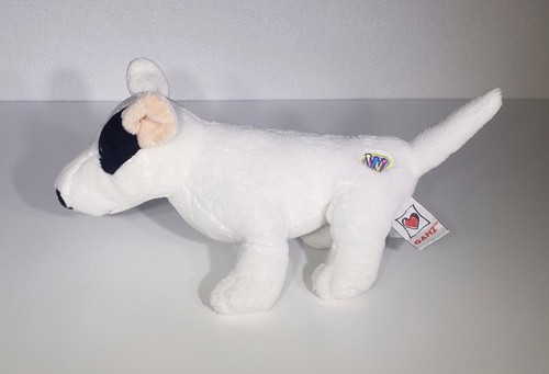 Ganz Webkinz Bull Terrier Puppy Dog Pup Plush Stuffed Animal Toy NO CODE 10" EUC - Picture 3 of 9