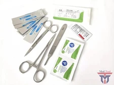 Advanced Surgical Suture Kit, First Aid Medical Travel Trauma Pack