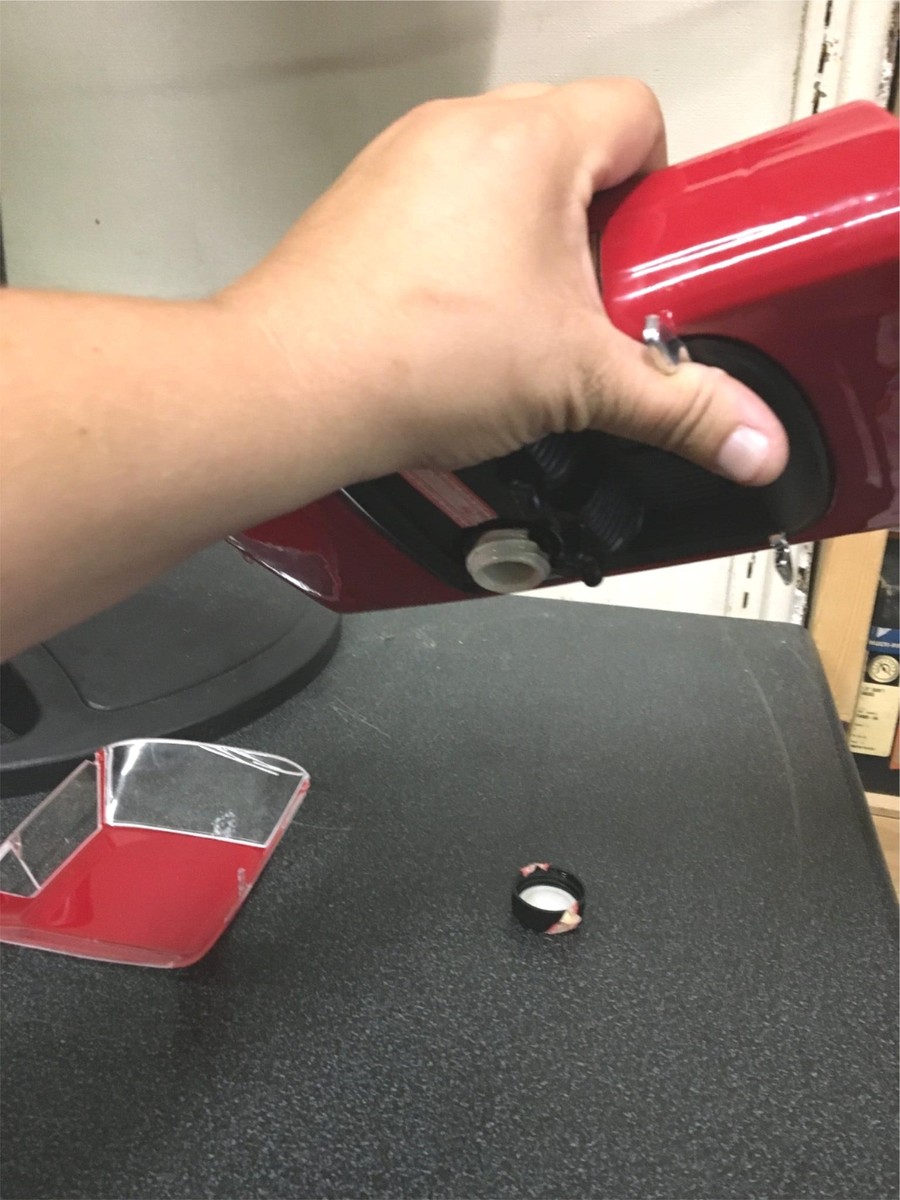 Vtg 1974 EMPTY Jim Beam Red Mercedes Decanter 450 SL Straight