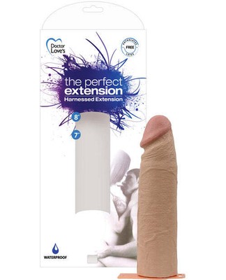 Doctor Love Perfect Extension 8'' Harnessed Extension