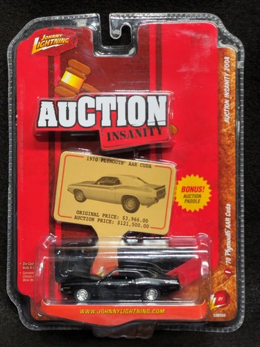 Johnny Lightning Auction Insanity '70 Plymouth AAR Cuda