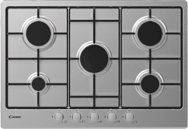 Candy CHW7X Ebene Kochen Flush Mount 5 Feuer Gas 75CM Inox-image