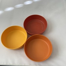 Vintage Tupperware Harvest Colors Little Wonder Bowls Snack 1286 Set Of 3