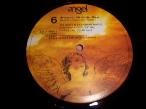 Hindemith Mathis Der Maler 1979 Angel SZCX-3869 Stereo Quadraphonic 3LPBox VG+NM - Picture 4 of 4