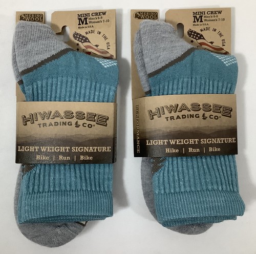 2 Hiwassee Trading M Mini Crew Signature Performance Merino Wool Socken - Bild 2 von 5