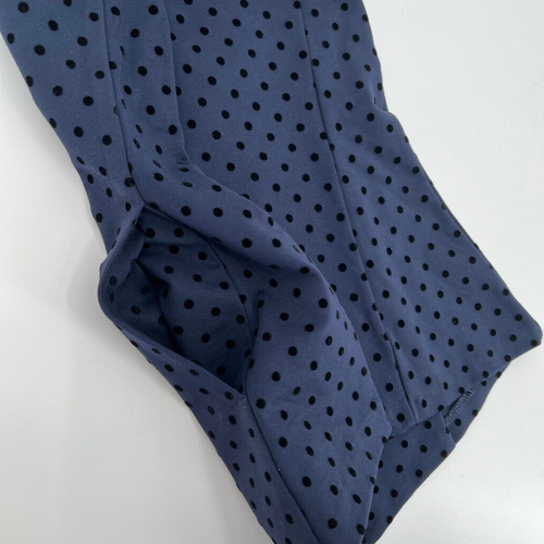 NWT Lemon Tart Women's Ponte Blazer Jacket Size XS Navy Black Polka Dot Stretch - Picture 17 of 18