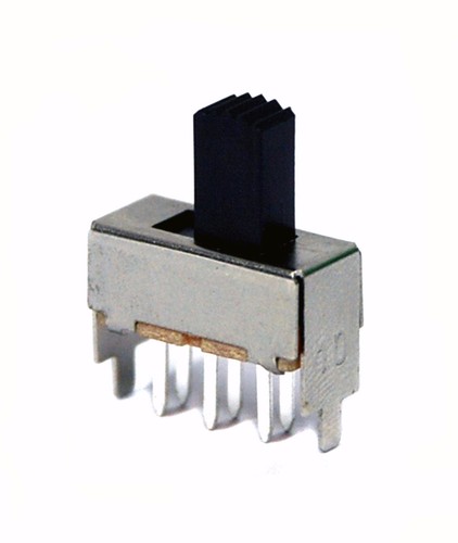 10 Stck. Schiebeschalter Ein/Ein 6P DPDT PCB Halterung SS-22F08 G9 0,5A 50 V Bar X= 9 mm - Bild 3 von 7