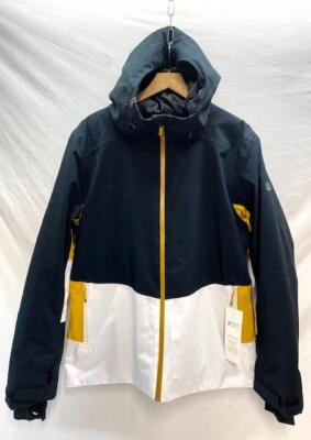 Roxy Women's Peakside Snowboard Snow Ski Jacket True Black XL NEW