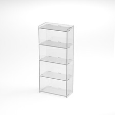 Regal glasklar transparent, Sammelregal, Verkaufsregal REG-V-4