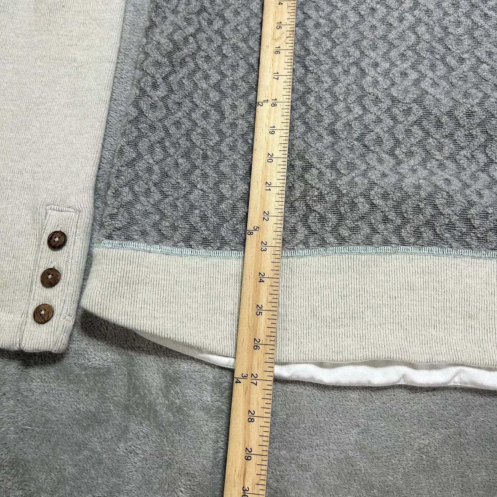 prana aya gravel knit sustainable wool blend pullover sweater