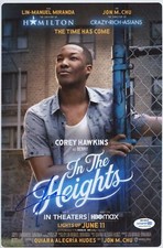 Corey Hawkins "In the Heights" AUTOGRAPH Signed 'Benny' 8x12 Photo ACOA