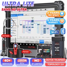 2026 Autel MaxiSYS Ultra Lite MS919 Profi ECU Programmier Conding Topologiekarte