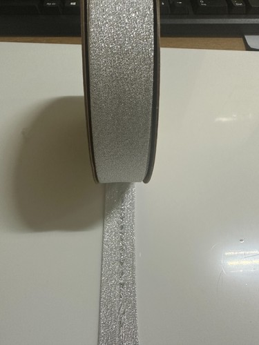 20 Meters of Metallic Sparkle Lurex Bias Binding Tape~25mm Wide~Various Colours - Picture 11 of 14