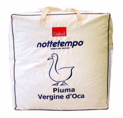 PIUMINO D'OCA QUATTRO STAGIONI GABEL 90 PIUMINO 10 PIUMETTE