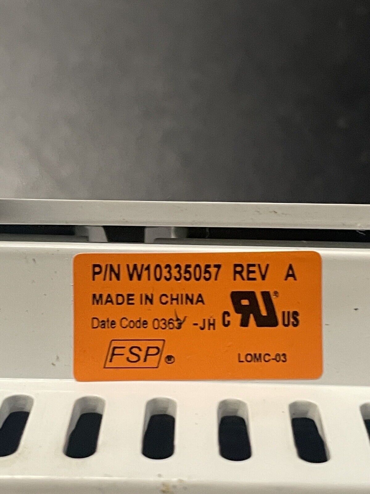 OEM Whirlpool Washer Control Board W10335057 WM917 eBay