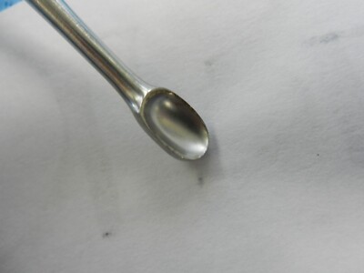 D6349 Ruggles Straight Neuro Orthopedic Curette Size 6 20.3cm