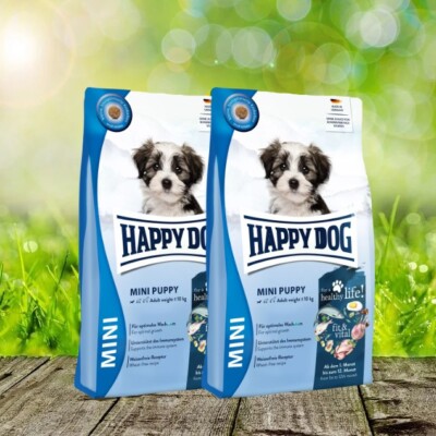 Happy Dog fit & vital Mini Puppy (vorher HD Mini Baby und Junior) 2 x 4 kg