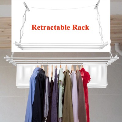 New Clothes Airer Ceiling Mounted Retractable Garden Washing Line