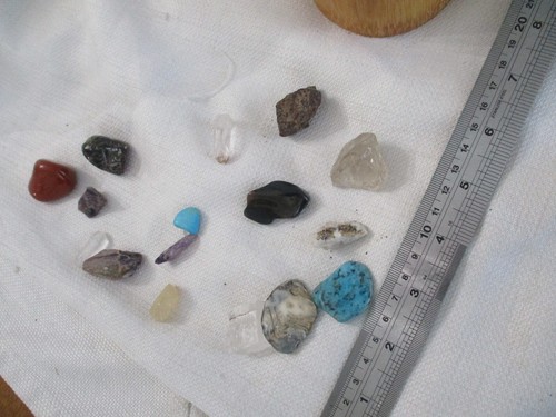 gran lote surtido piedras cristales curativos - Imagen 3 de 3