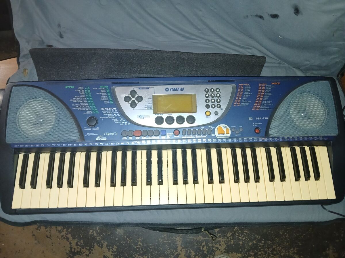 Yamaha PSR-270 Portatone Keyboard Synthesizer With Stand for Yamaha PSR-270 Portatone Keyboard Synthesizer With Stand for