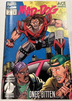 Mad Dog #1 Once Bitten (1993) Marvel Comics  Ltd. Series