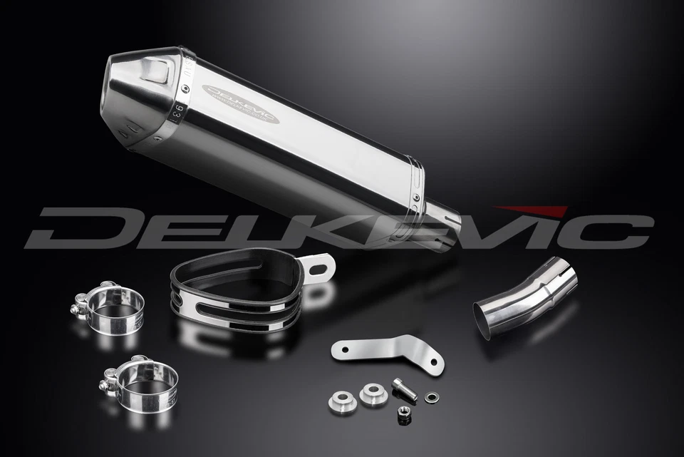 Silenciador de escape Triumph Street Triple 675/R 13-16 Slip On 13" Tri-Oval acero inoxidable Foto 3 de 4