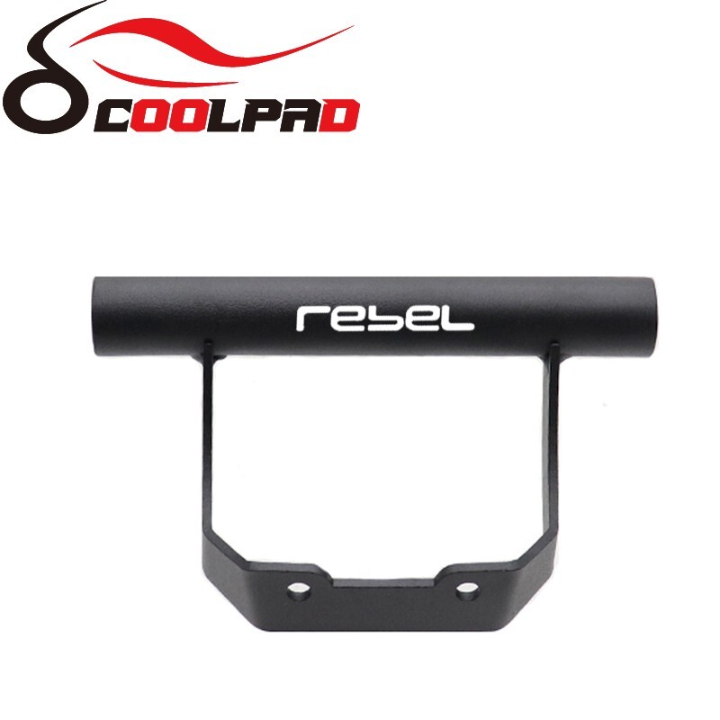 GPS Phone Navigation Bracket Front Bar Mount Stand For Honda REBEL CMX gps-phone-navigation-bracket-front-bar-mount-stand-for-honda-rebel-cmx