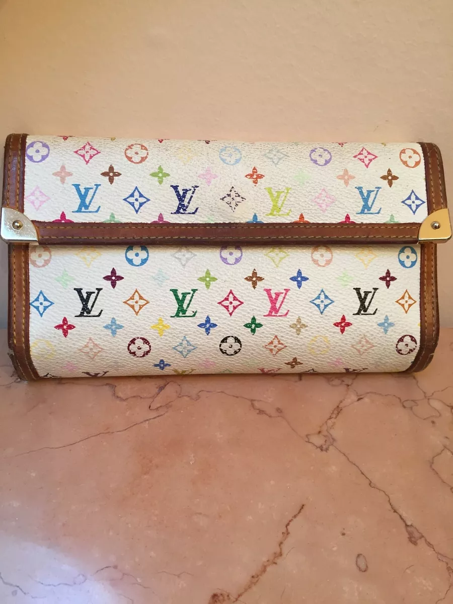 Authentic Louis Vuitton Multicolor Monogram Wallet