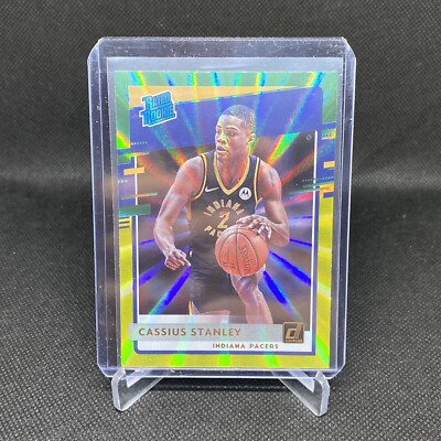 Cassius Stanley Rated Rookie Green Laser + Base No.225