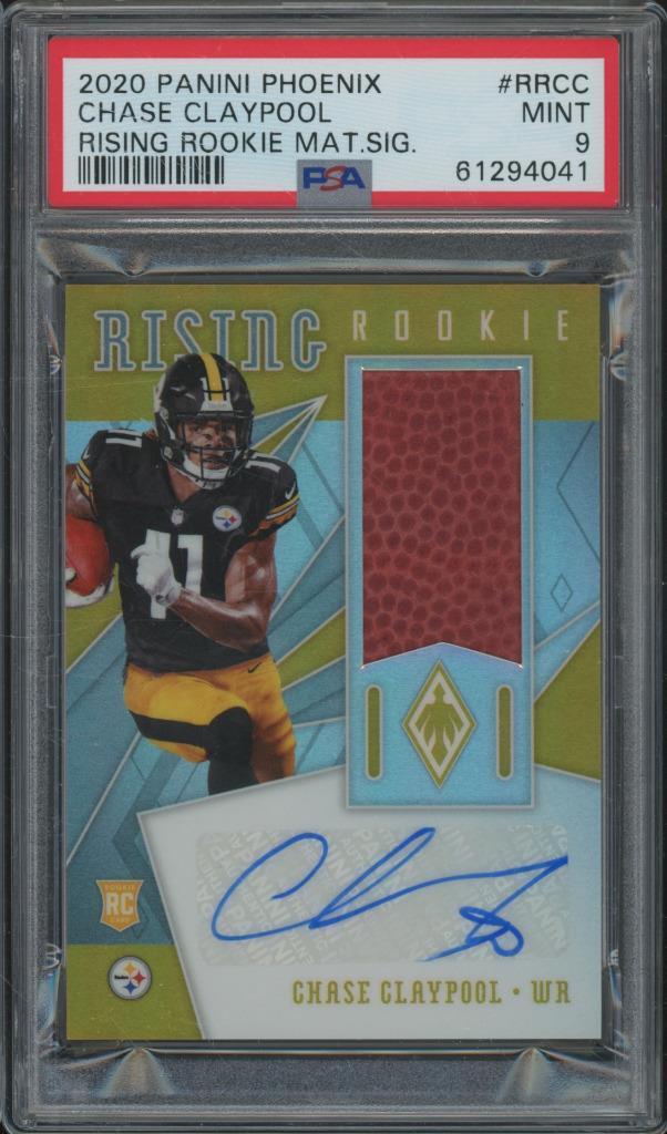 Chase Claypool Panini Phoenix Rising Rookie Material Signatures #RRCC Base