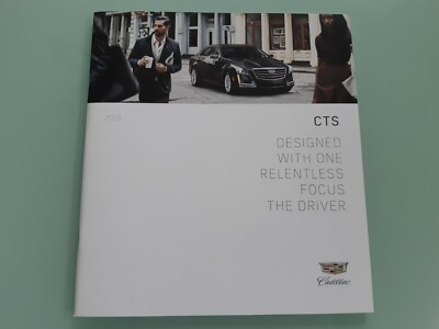 2016 Cadillac CTS 24 Page Sales Brochure