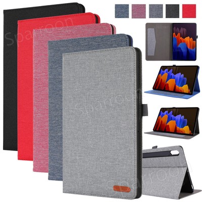 Hülle Für Samsung Galaxy Tab S10 Plus S9 S8 S7 FE+ A9+ Smart Tasche Case Cover