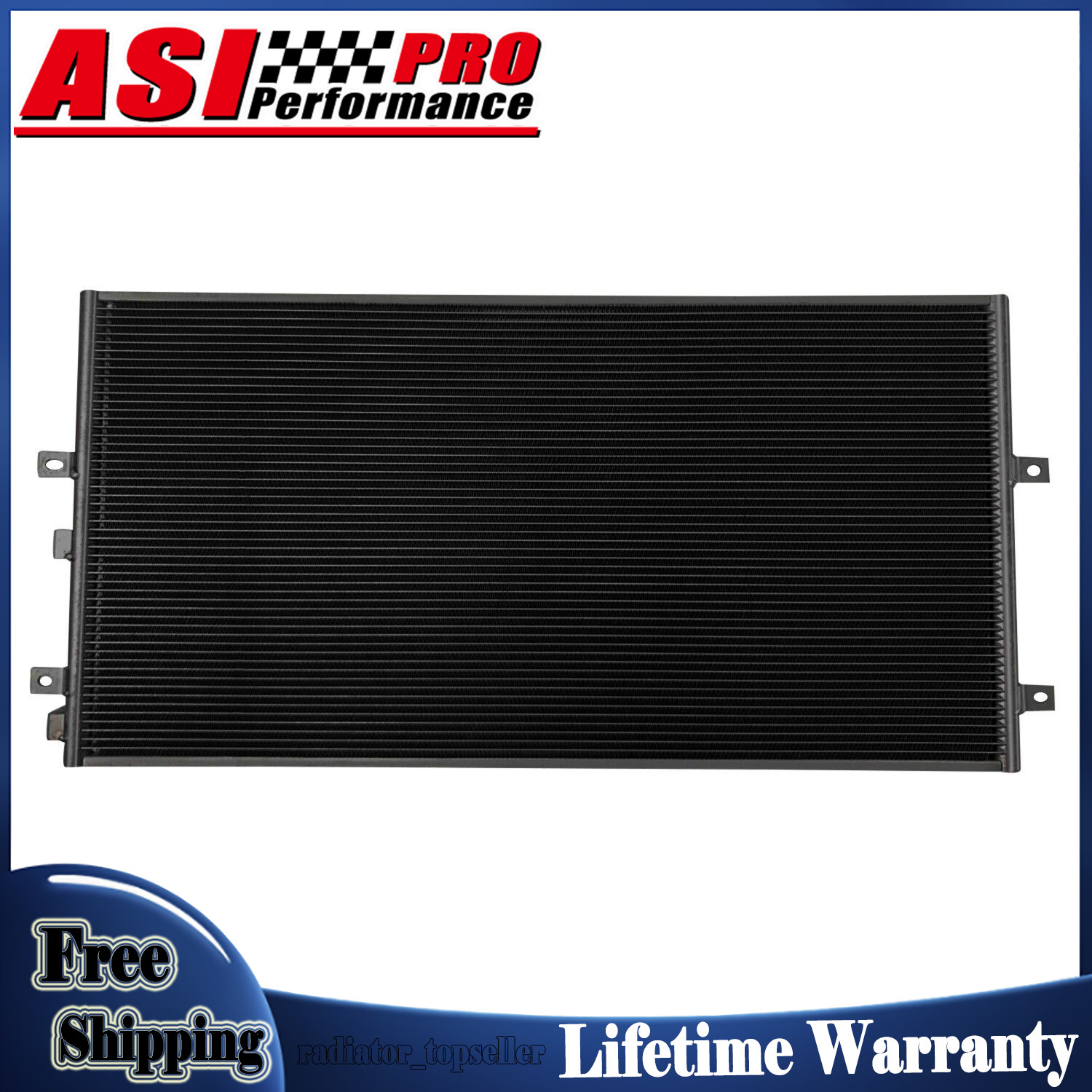 A/C Condenser For 2004-2014 Bentley Continental Gt Gtc Flying Spur 6.0L W12 ASI