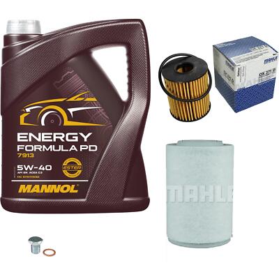 MAHLE Inspektionspaket 5 L MANNOL Formula 5W-40 für Alfa Romeo Giulietta 1.4 TB