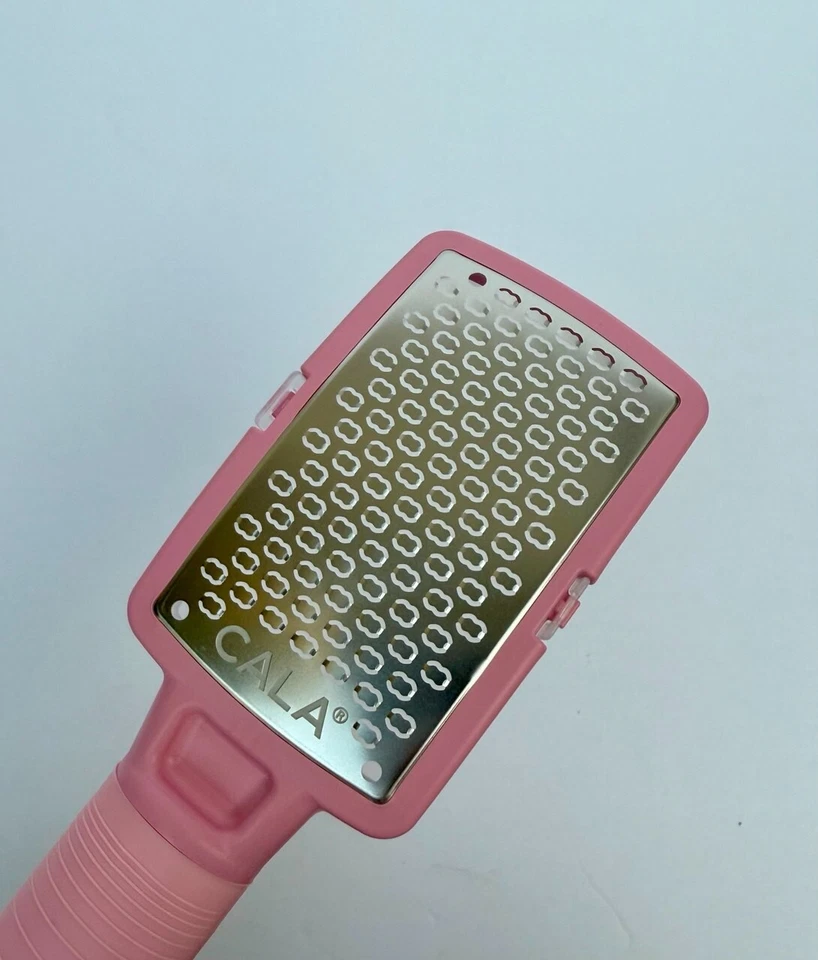 Removedor de callos CALA Silky Glide Pro rosa pastel, lima de pies profesional Foto 3 de 4