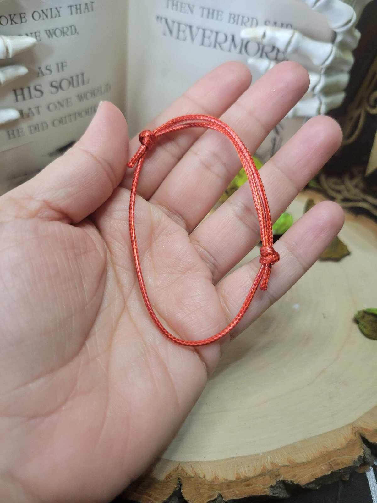 Red String Bracelet: Evil Eye Protection, Adjustable Cord
