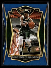 2020 PANINI SELECT BLUE PRIZM #117 GIANNIS ANTETOKOUNMPO PREMIER LEVEL BUCKS