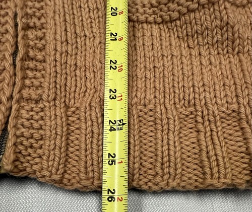 Maglione maglia Cowichan vintage anni 60 fagiano cane da caccia M OTTIME CONDIZIONI - Foto 9 di 10