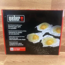 Genuine Weber 6788 Rust-Resistant Griddle Insert for Genesis 300 Series - SEALED