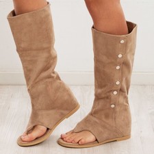 Stivali Gladiator Frau Staubtücher Flip-Flops Absatz Intern TooCool WZ688-151